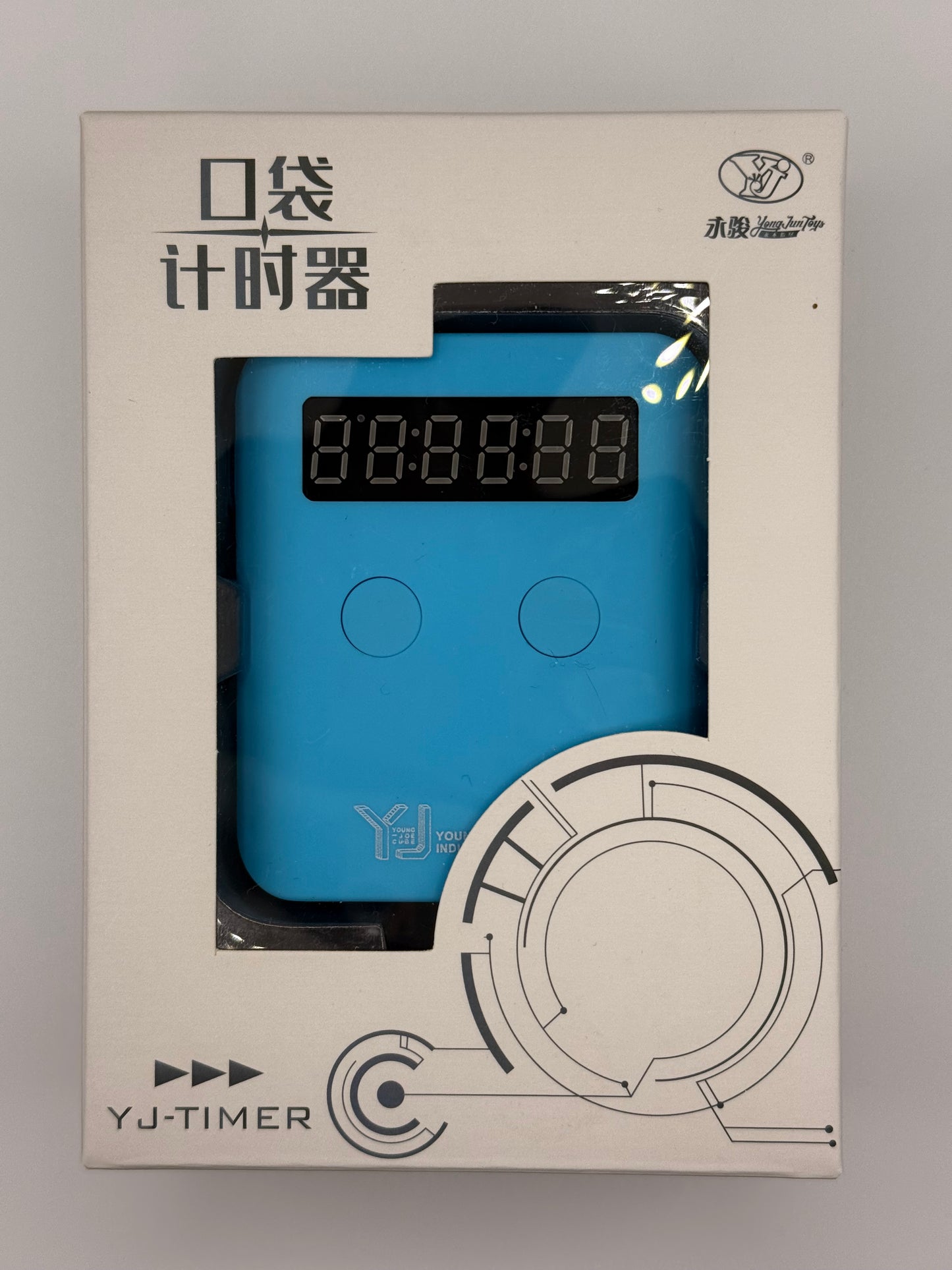 YJ Pocket Timer (Blue)